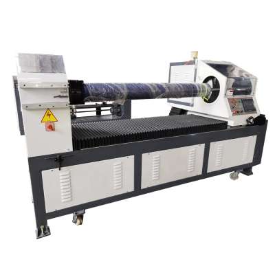 non woven roll  fabric strip cutting machine