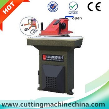 S27L swing arm manual hydraulic shoe sole cutting machine